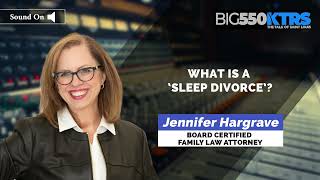 What is a 'Sleep Divorce'? | Jennifer Hargrave