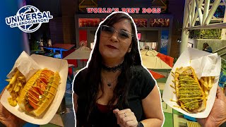 Hot Dog Hall of Fame is a sandwich shop 🌭 Universal Orlando Citywalk food review 2024