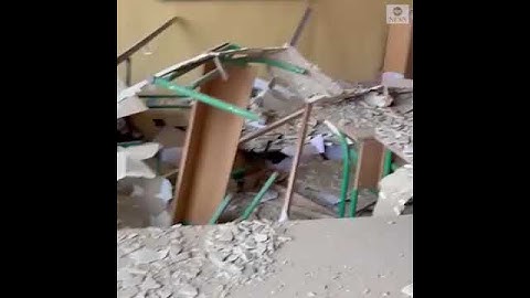 School in Ukraine severely damaged amid Russian invasion
