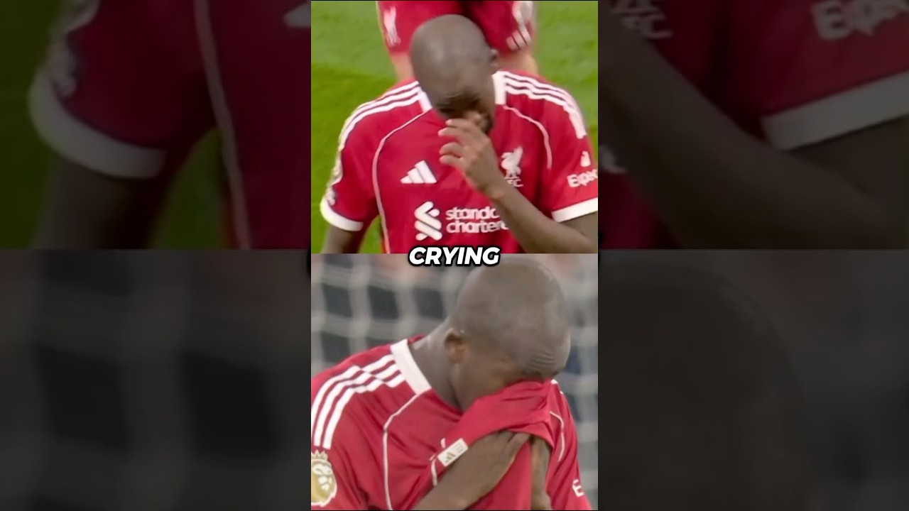 When Konaté scored the most emotional goal of his career.🥺💔