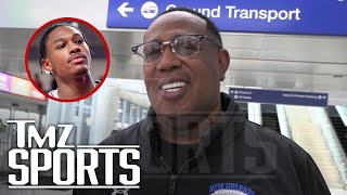 Master P Warns His New Orleans Team Before Facing Son, 'He’s Dangerous!' | TMZ Sports