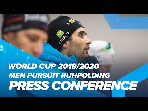 Ruhpolding Men Pursuit Press Conference