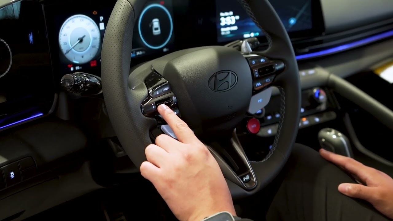 2026 Hyundai Elantra N - Steering Wheel Features