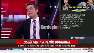 Efsane Tepkiler - Serdar Ali Çelikler Beşiktaş - Benfica Kırmızı Çizgi