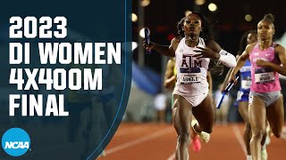 Women&#39;s 4x400m final - 2023 NCAA outdoor track and field championships