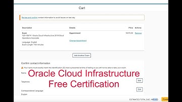 How To Get Free Certification For Oracle Cloud Infrastructure