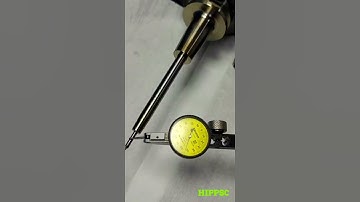 Shrink Fit Tool Holder Precision Test  #machinery #satisfying #toolholder #precision #HIPPSC
