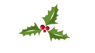 How to Draw Christmas Holly in Adobe Illustrator