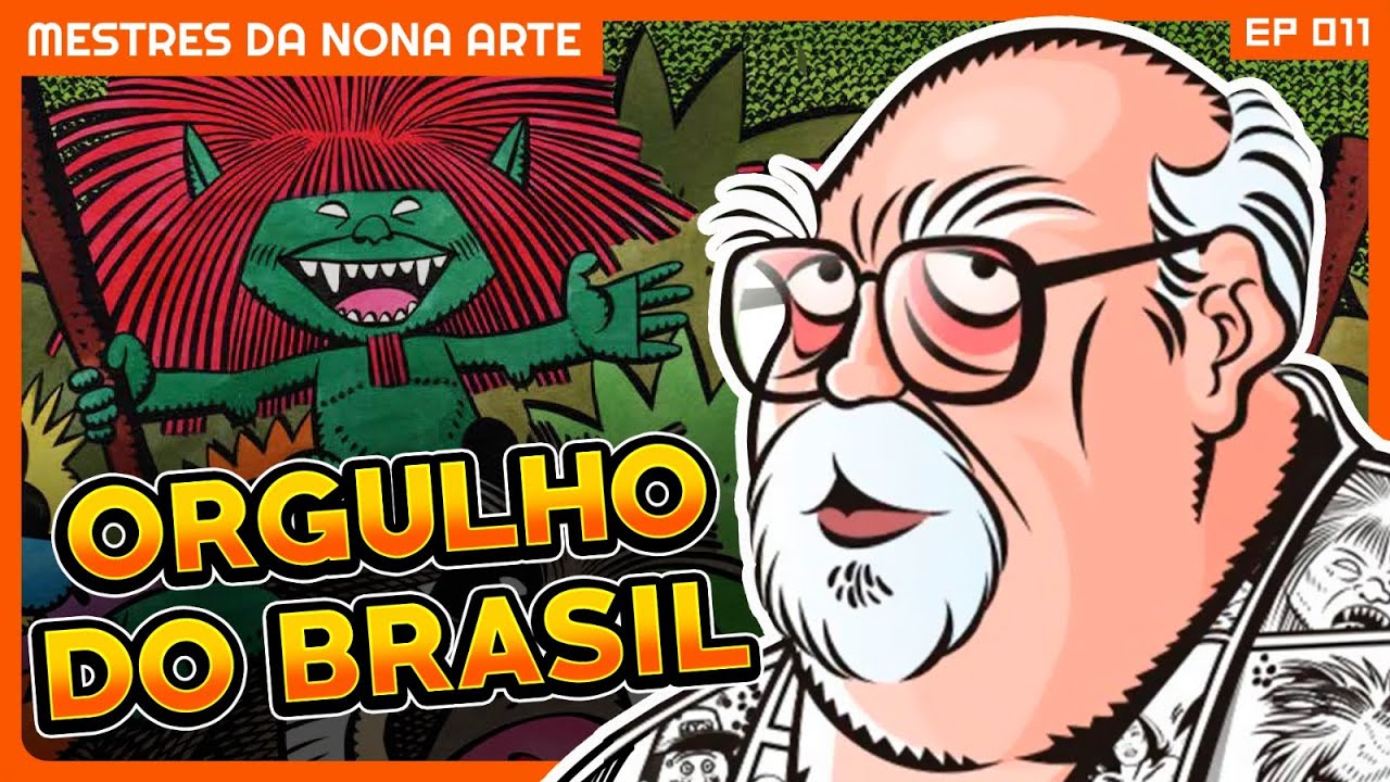 A carreira de um dos maiores quadrinistas do Brasil: FLAVIO COLIN