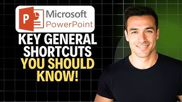 Microsoft PowerPoint: Key General Shortcuts You Should Know! 2026 (Complete Walkthrough)
