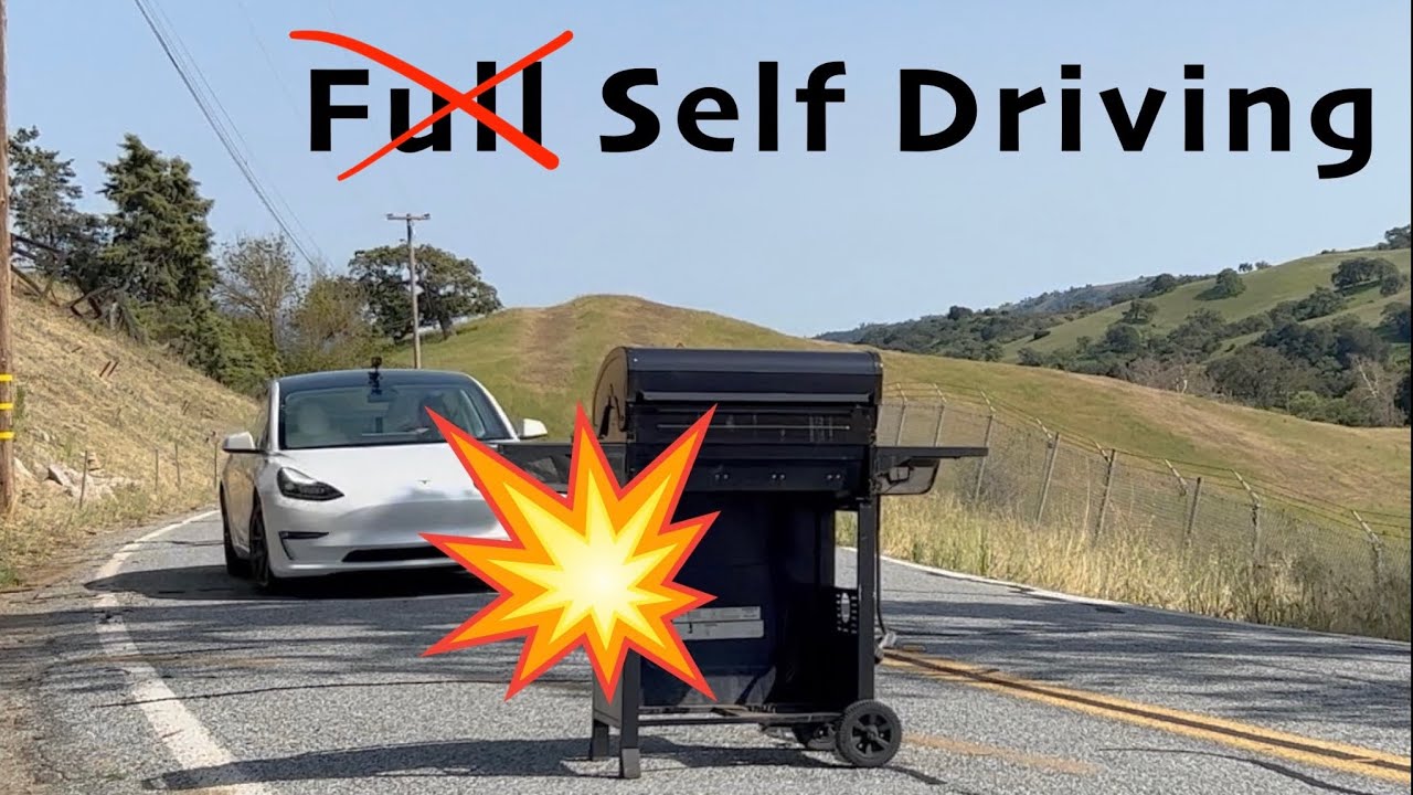Tesla Automatic Emergency Braking Real World Test YouTube