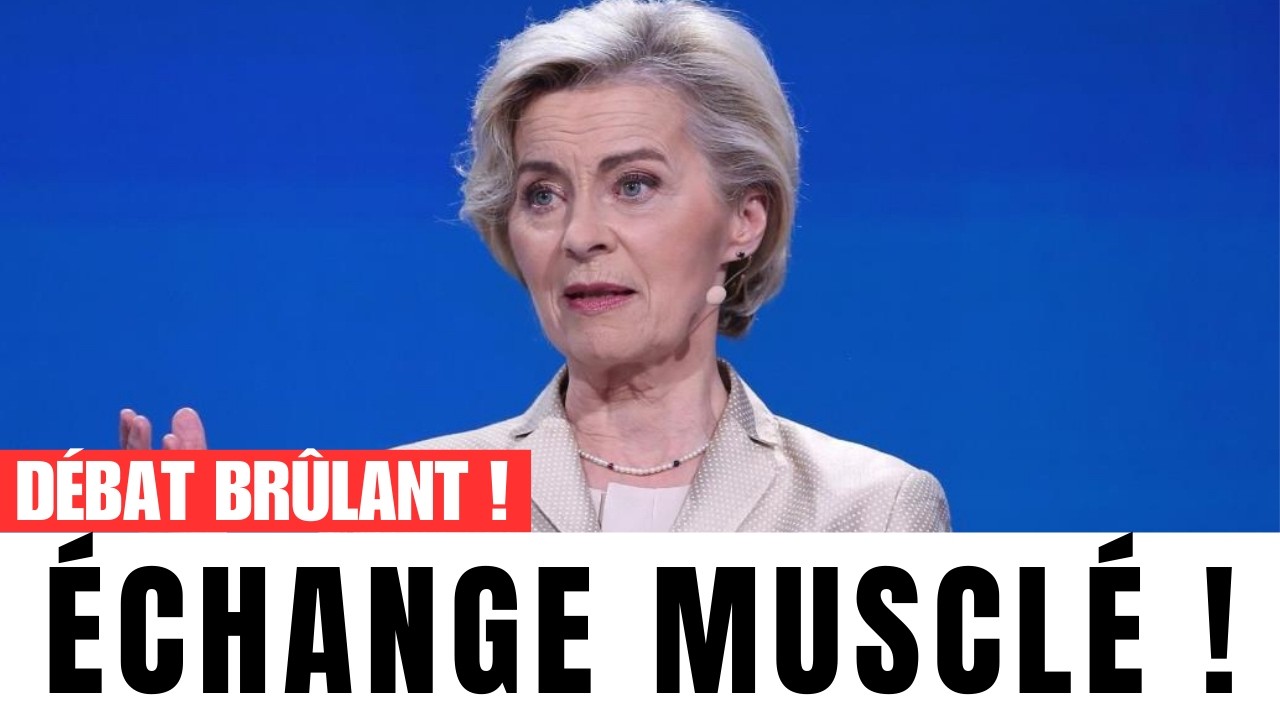 En direct, un parlementaire néerlandais met Ursula von der Leyen face à ses propos