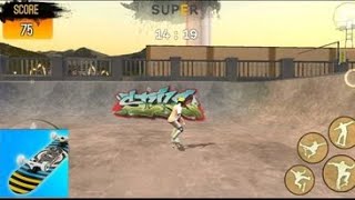 Sky Freestyle Extreme Skater  Flippy Skate  Gameplay android screenshot 1
