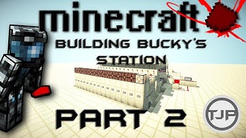 Minecraft Train Station (REVAMPED) Tutorial for 1.5.1 | Part 2