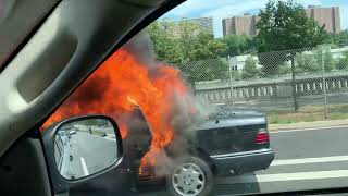 # ONLY IN NEW YORK 🔥🔥What do you get If your car is on fire? Hot wheels😂😂😂