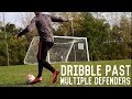 How To Dribble Multiple Defenders | Dribbling Out Of Tight Spaces Tutorial