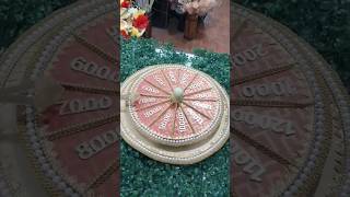 Pink colour theme spinning wheel for cash prize winner 🏆 | Craft a spinning wheel decor ideas