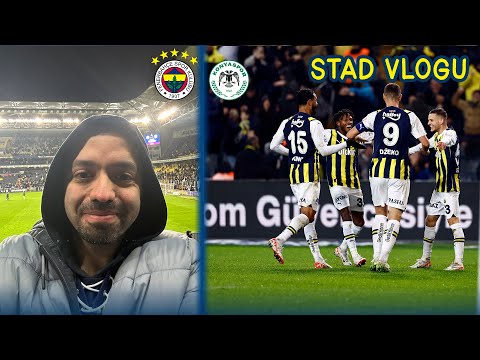 Fenerbahçe vs. Konyaspor | Gol Olduk Yağdık | Stadyum Vlogu | 4k