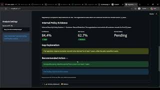 AI-Assisted Regulatory Policy Gap Analyzer