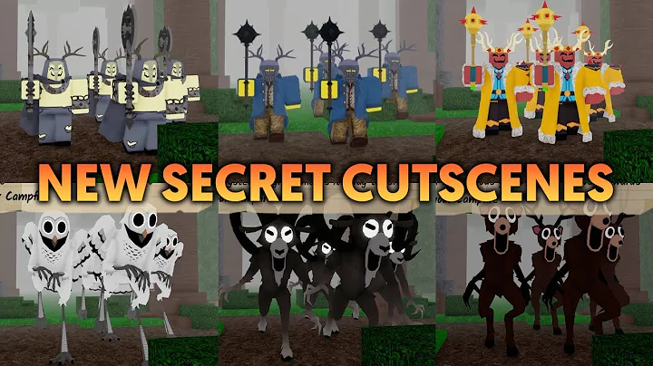 99 Nights in the Forest - New Secret Cutscenes & Deer VS Mobs [ROBLOX]