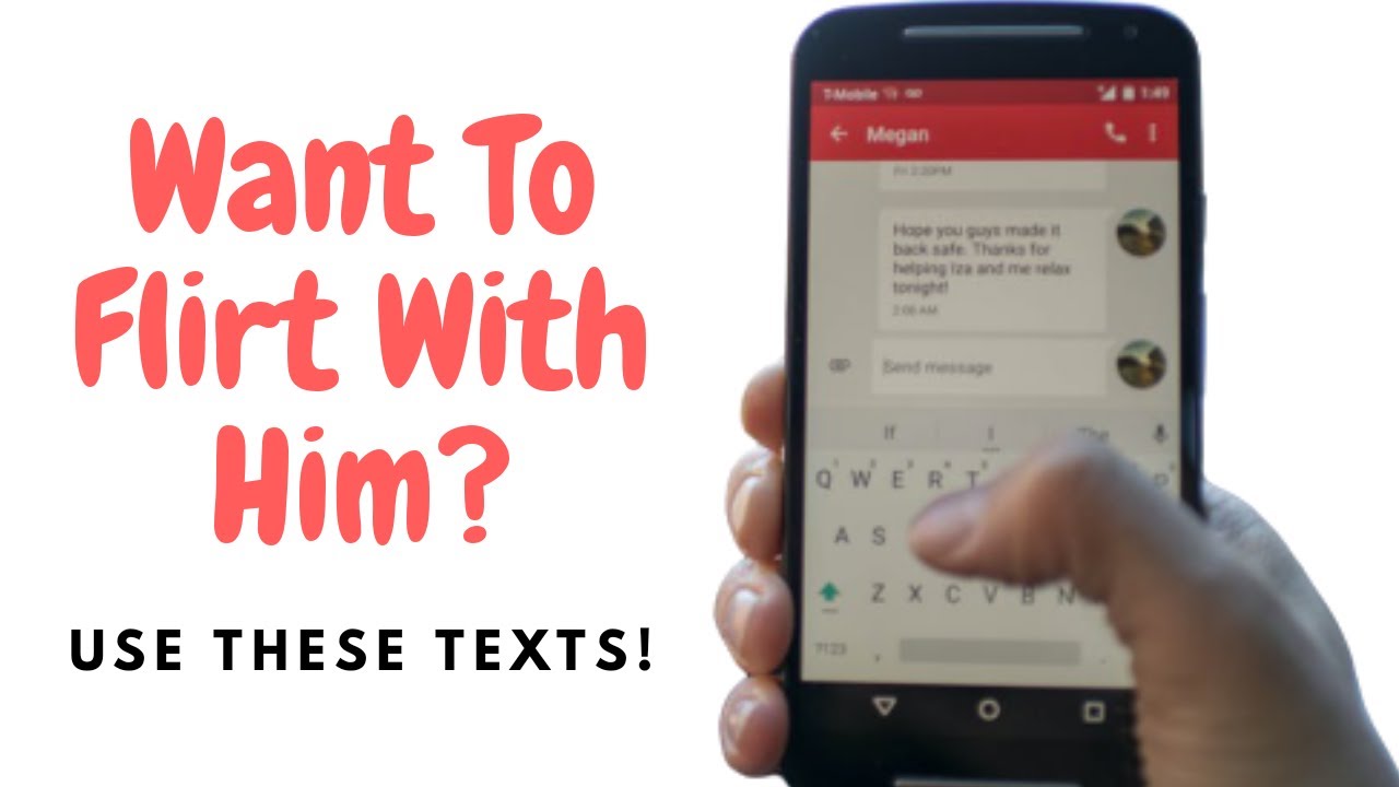Flirty Texts To Send To A Guy | How To Flirt With A Guy | Flirting Tips