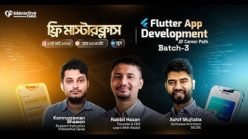 Free Masterclass on Flutter App Development Career Path Batch 3