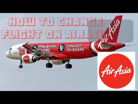 Como mudar vôo em AirAsia