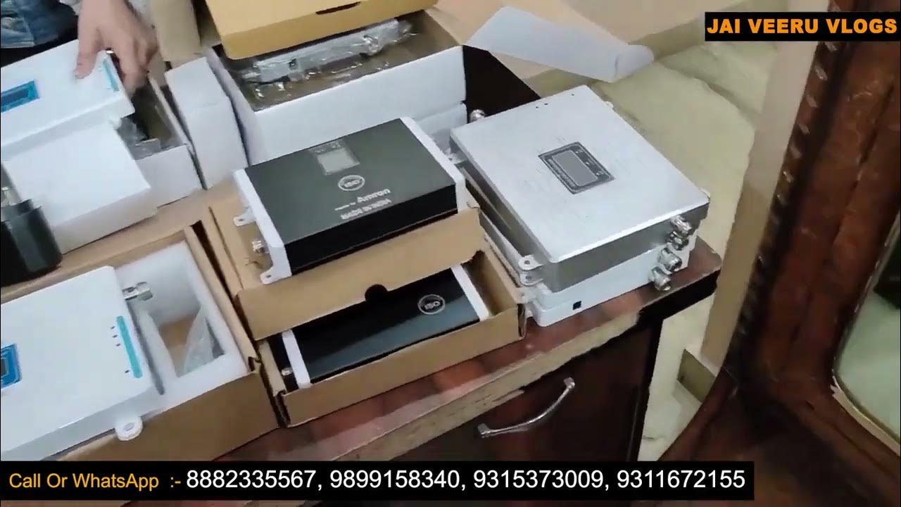 mobile signal booster delhi ncr Installation Indian courier fre amron