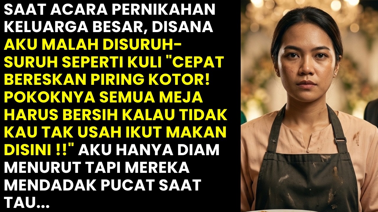 DISURUH BERESIN PIRING SISA DI PESTA KELUARGA! AKU DIAM SAJA, TAPI MEREKA PUCAT PAS TAHU...