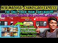 Brand new maduraichandigarh express part2 only train from tamilnadu  best food  naveen kumar