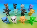 TALKING TOM SET OF 12 McDONALDS 2016 HAPPY MEAL KIDS TOYS VIDEO REVIEW