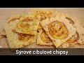 Domácí sýrové cibulové chipsy - recept