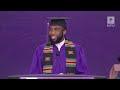 NYU's 2022 Commencement Student Speaker Rodney D. Anderson