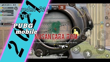 Redmi S2/Y2 test PUBG MOBILE 2021 l custom ROM nusantara