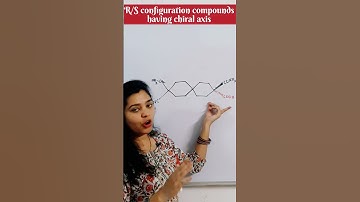 tricks to find R / S configuration in compounds having chiral axis 🙂#shorts #spchemistry
