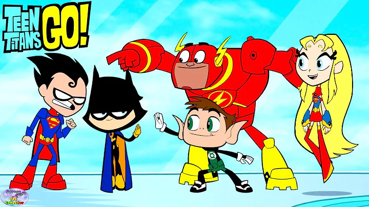 Teen Titans Go! Color Swap Transforms Raven Superman Cyborg Surprise Egg and Toy Collector SETC