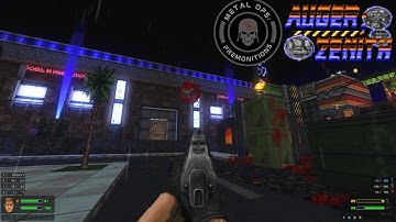 Doom Metal Ops: Premonitions | AUGER;ZENITH [Cyberpunk megawad] - Map07: Cyberkill | 4K/60