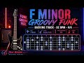 F Minor Groovy Funk Backing Track - 92 BPM - 4/4