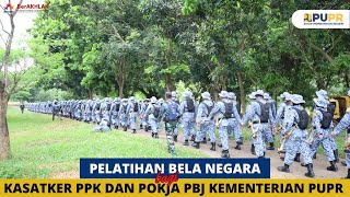 Pelatihan Bela Negara bagi Kasatker PPK dan POKJA PBJ Kementerian PUPR 2023 DI GRUP 1 K
