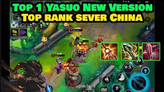 Yasuo Tốc chiến | Top 1 Yasuo | Build đồ giúp Best Yasuo China gồng gánh team cực mạnh sẽ như nào