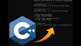 Turn Based Combat in C++
