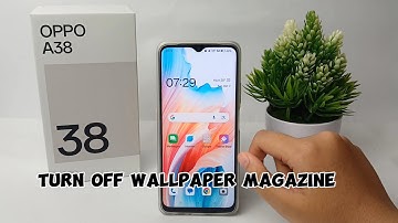 How To Turn Off Magazine Lock Screen In Oppo A38 – Disable Wallpaper Magazine Oppo