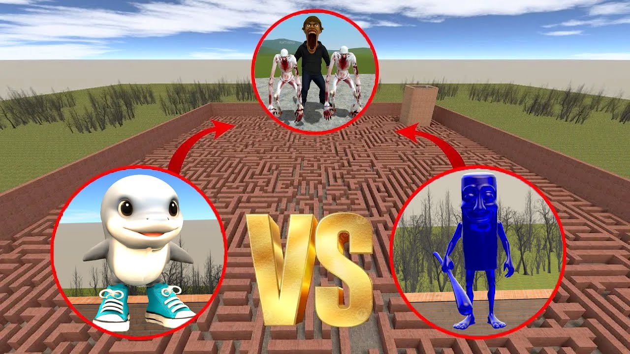 ТУНГ ТУНГ САХУР против НОВОЙ ЭВОЛЮЦИИ SCP 096 против SCP 67 в Garry's Mod..!