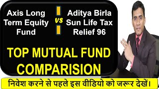 Axis Long Term Equity Fund vs Aditya Birla Sun Life Tax Relief 96 | Mutual Fund Comparison