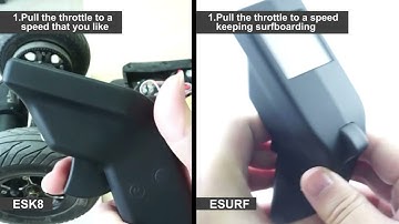 Flipsky electric skateboard remote VX3 tutorial video
