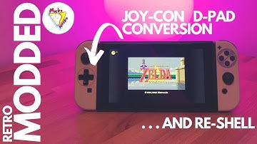 $20 JOY-CON D-PAD CONVERSION AND SHELL SWAP for SWITCH | DONE THE EASY WAY | Tutorial | Retro Renew