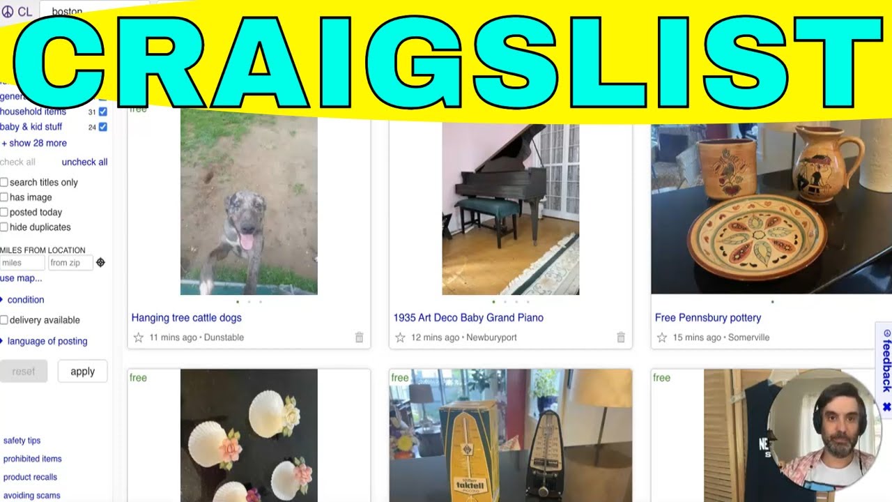 [Flip Profits] How To Earn $50 An Hour Flipping Boston Craigslist - YouTube