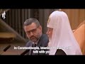 Patriarch Cyril talks about his meeting with Patriarch Bartholomew