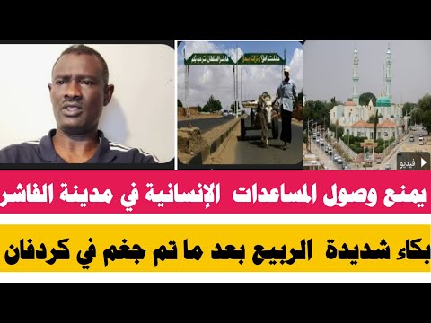 بكاء شديدة من فلنقاي الربيع عبدالمنعم فك ومتك في كردفان 25 9 2025
