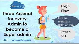 Three Arsenal for every Admin to become a Super admin